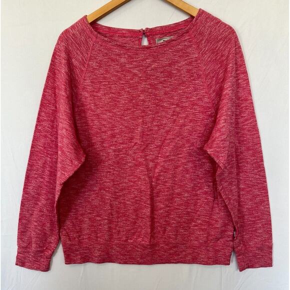 The North Face Pullover Top Womens Size Large Keyhole Neck Pink Outdoor Hiking - Picture 2 of 9